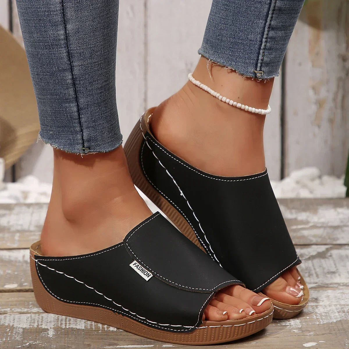 Ella - Sandalias sin cordones