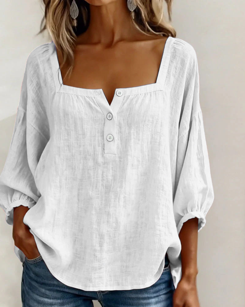 Nina | Blusa de Manga Abullonada