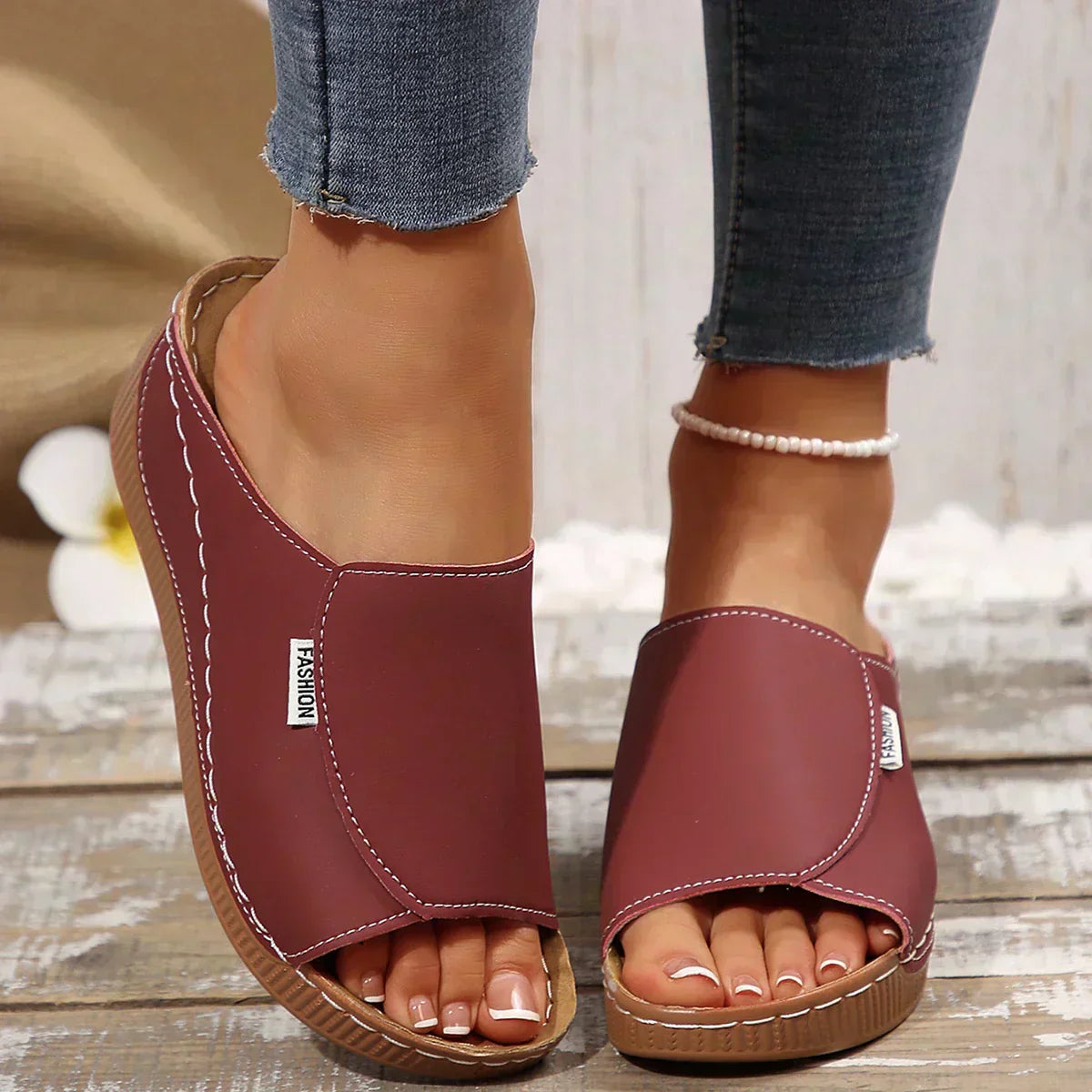 Ella - Sandalias sin cordones