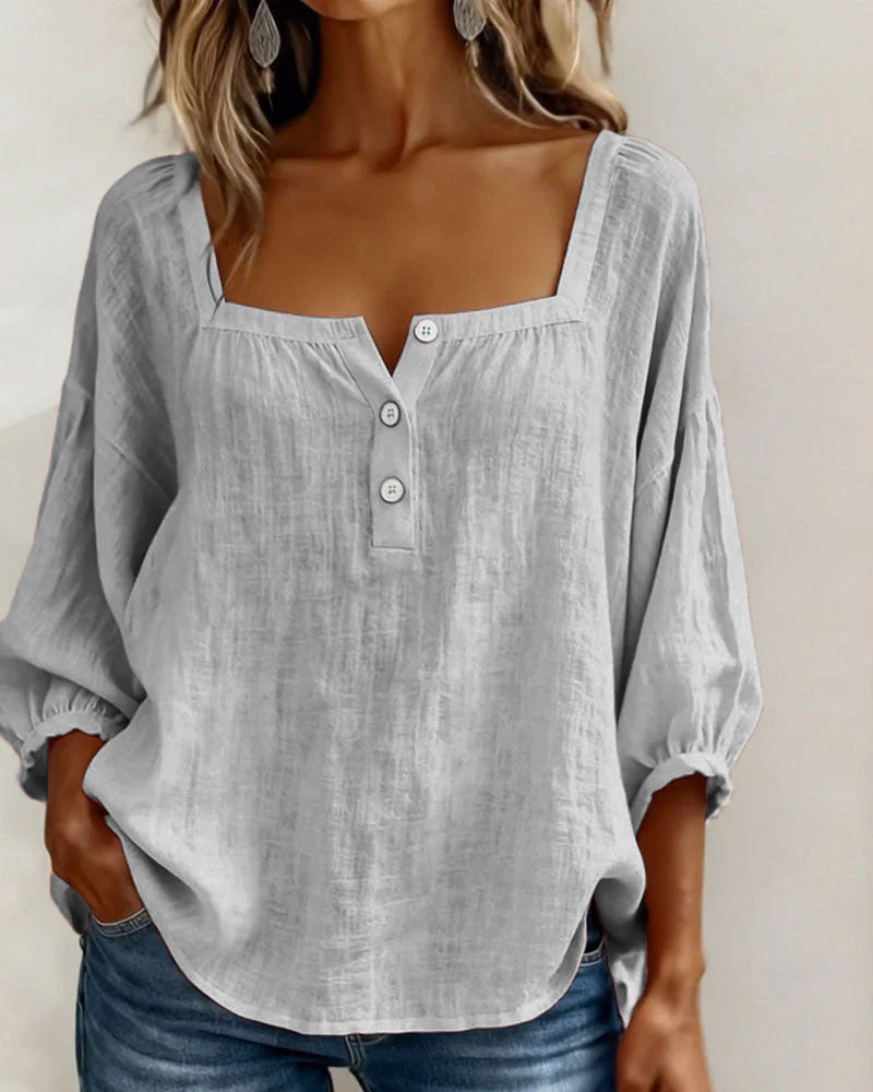 Nina | Blusa de Manga Abullonada