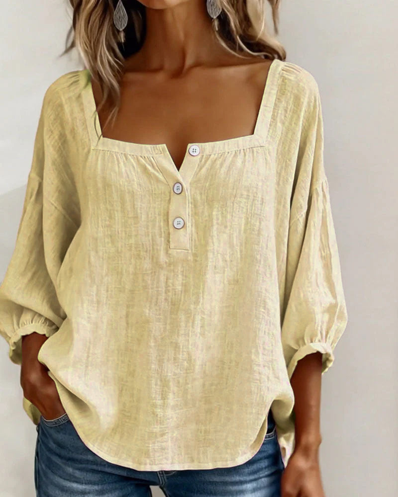 Nina | Blusa de Manga Abullonada