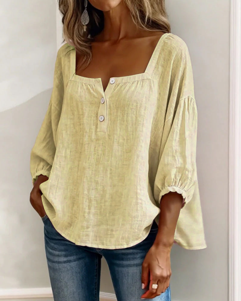 Nina | Blusa de Manga Abullonada