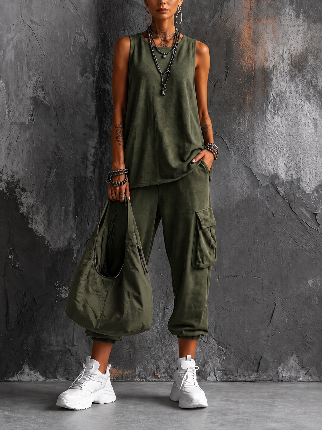 Noelia | Conjunto casual (bolso gratis)