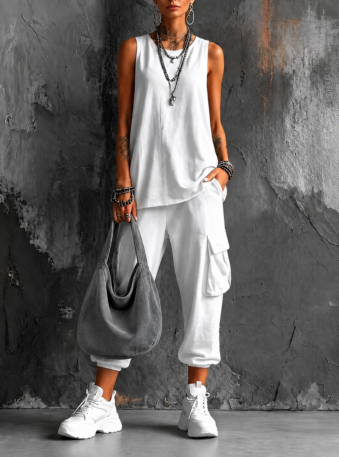 Noelia | Conjunto casual (bolso gratis)