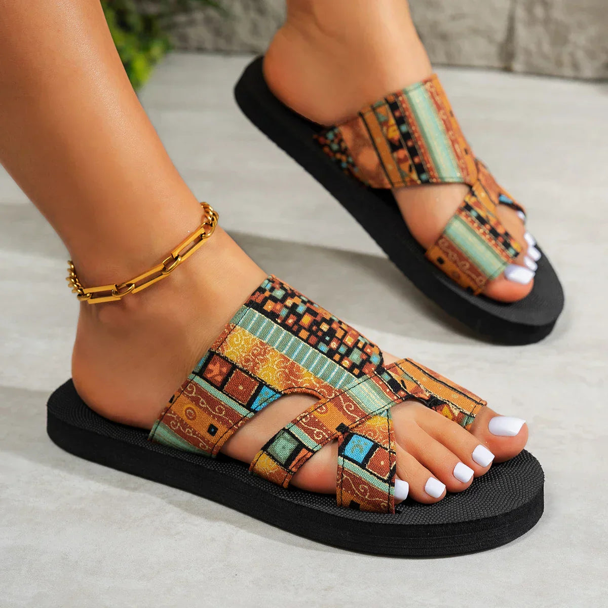 Olga | Sandalias de Plataforma Confortables y de Soporte Diario
