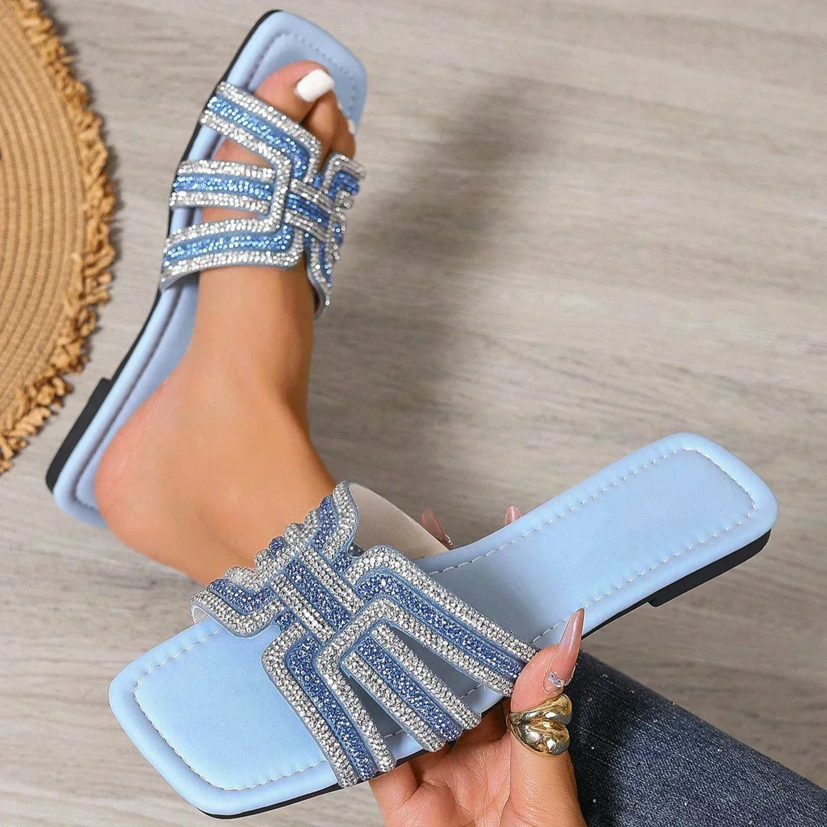 Aria - Sandalias deslizantes