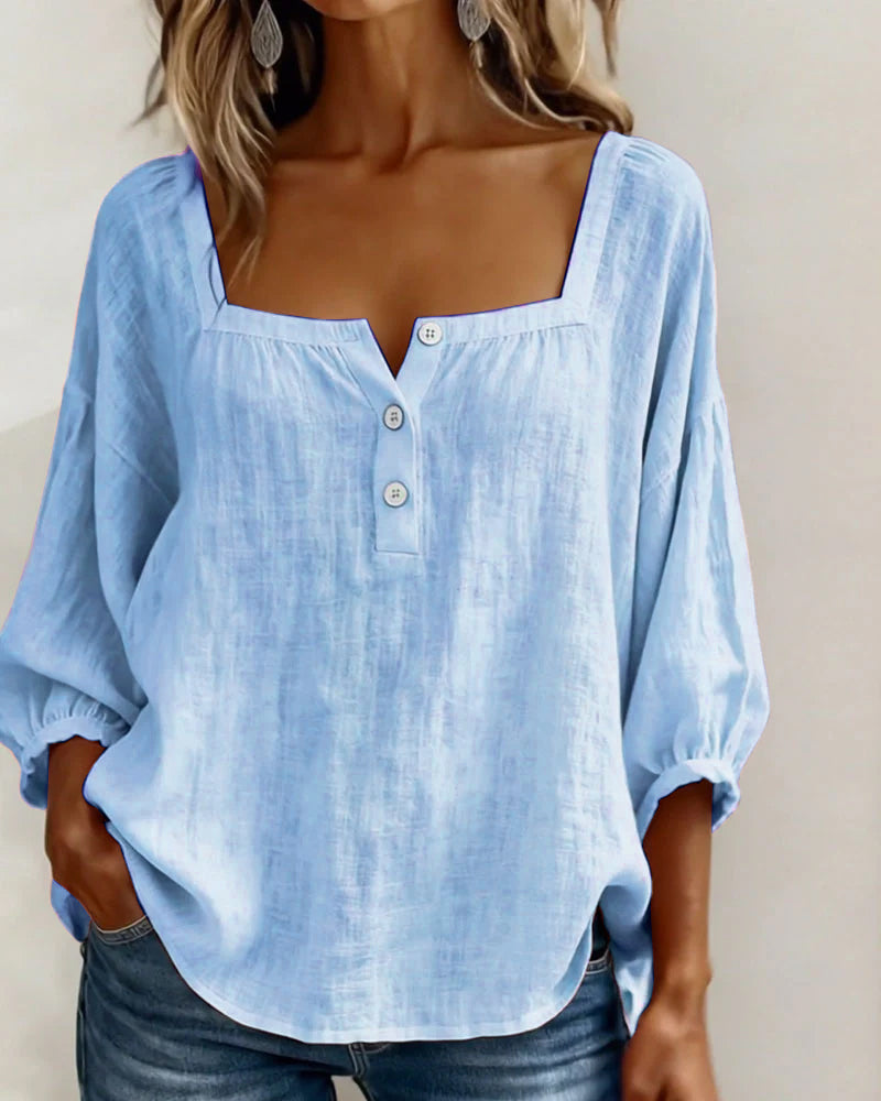 Nina | Blusa de Manga Abullonada