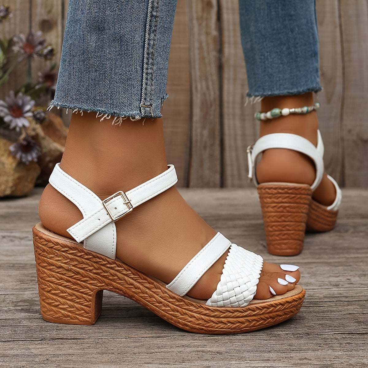 Haven - Sandalias trenzadas