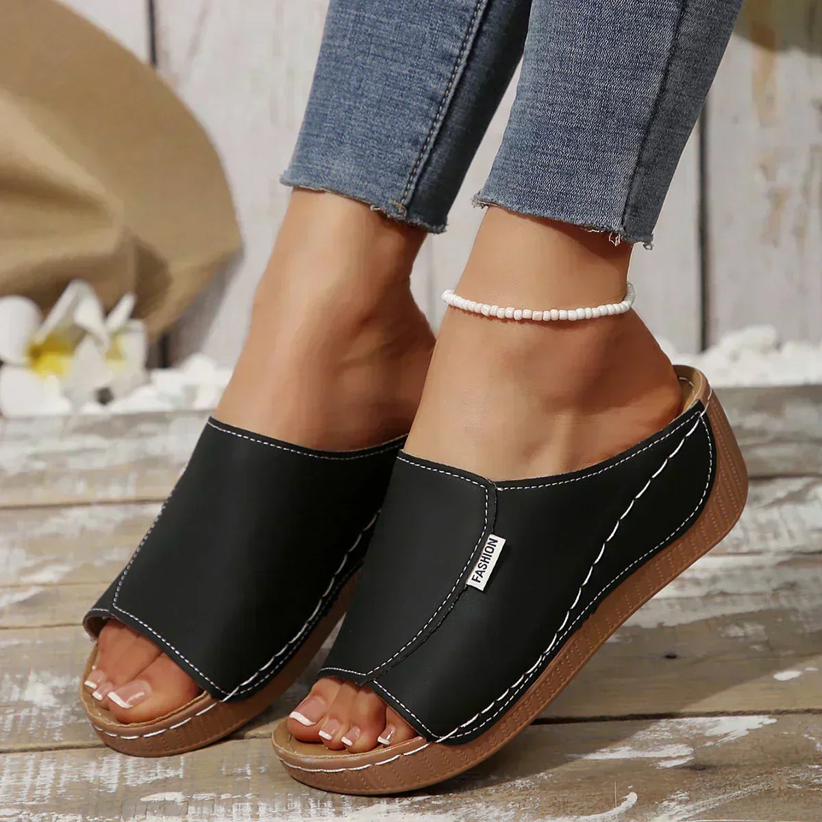 Ella - Sandalias sin cordones