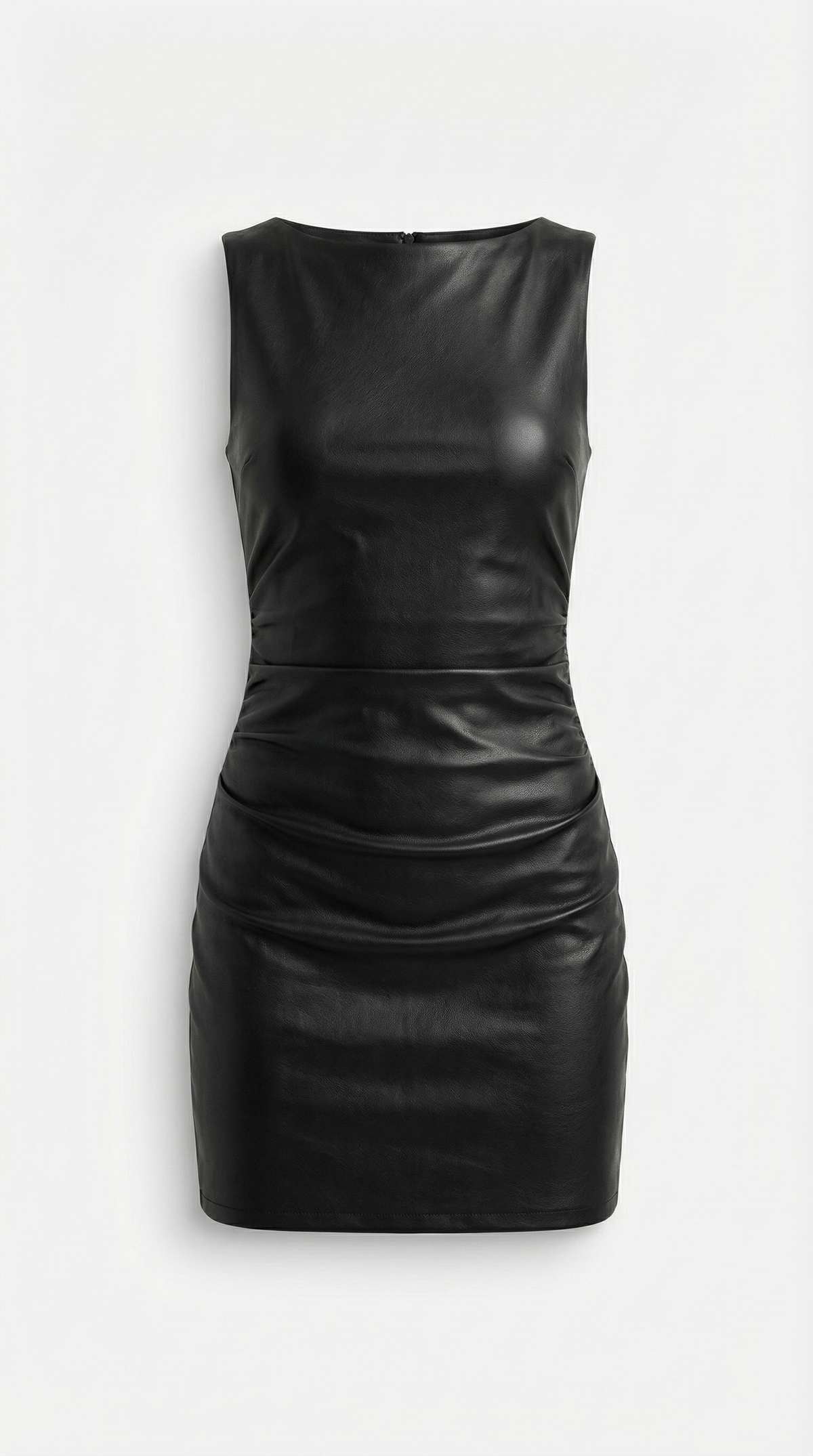 Mini Vestido Bernice de Piel Sintética