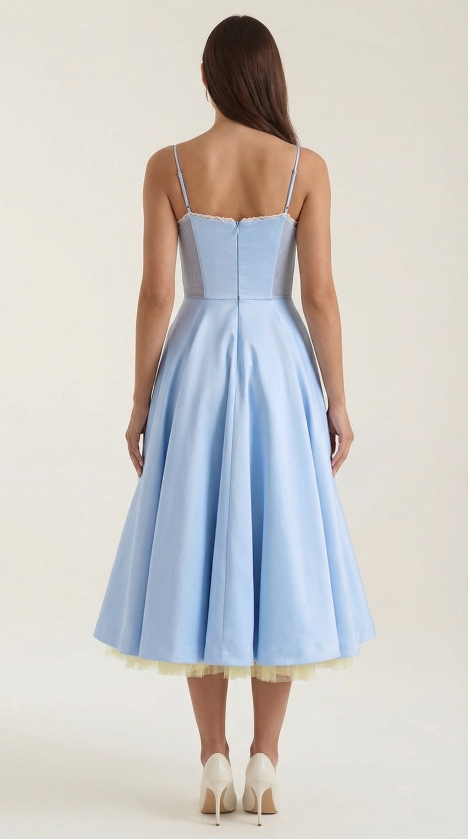 Isolde Tul Midi Dress