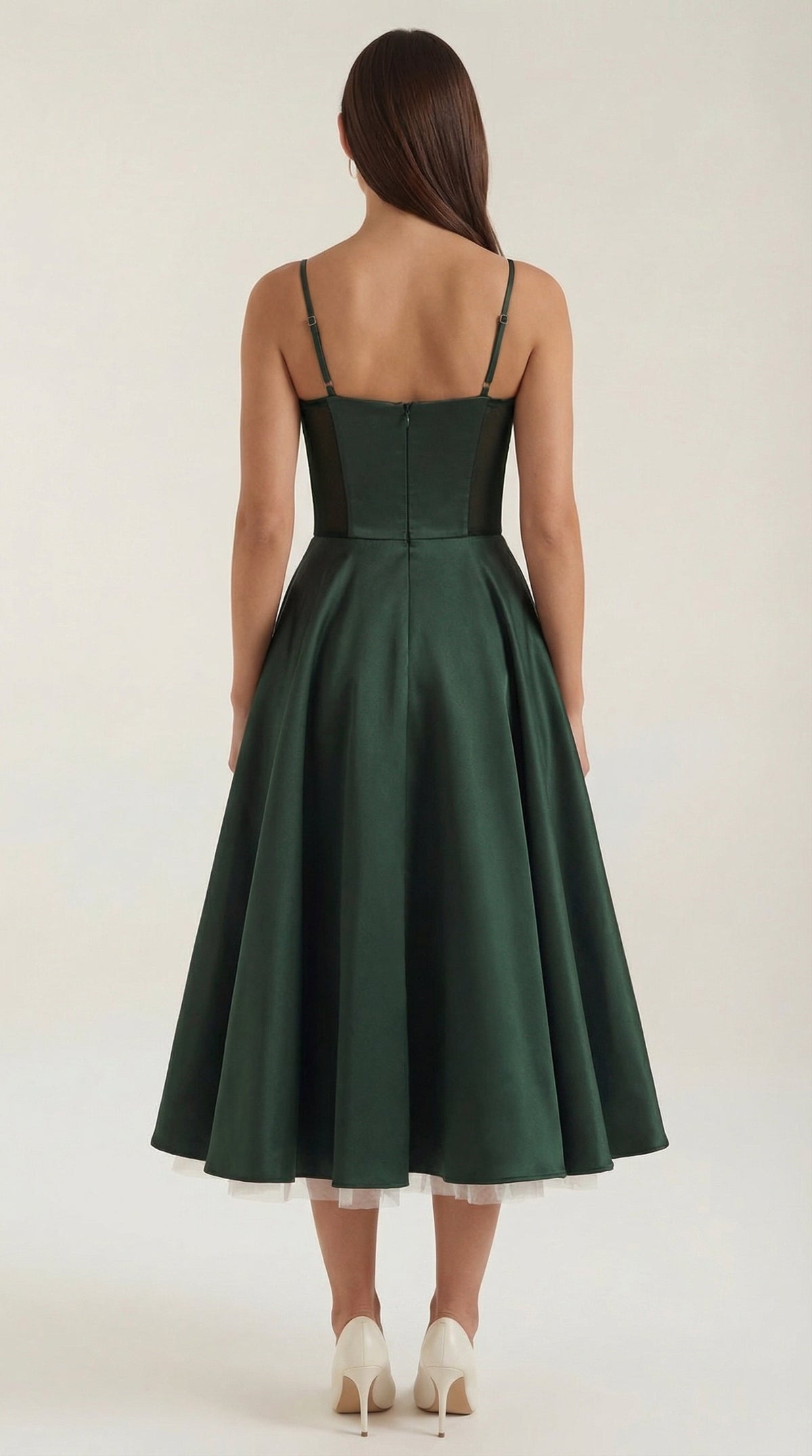 Isolde Tul Midi Dress