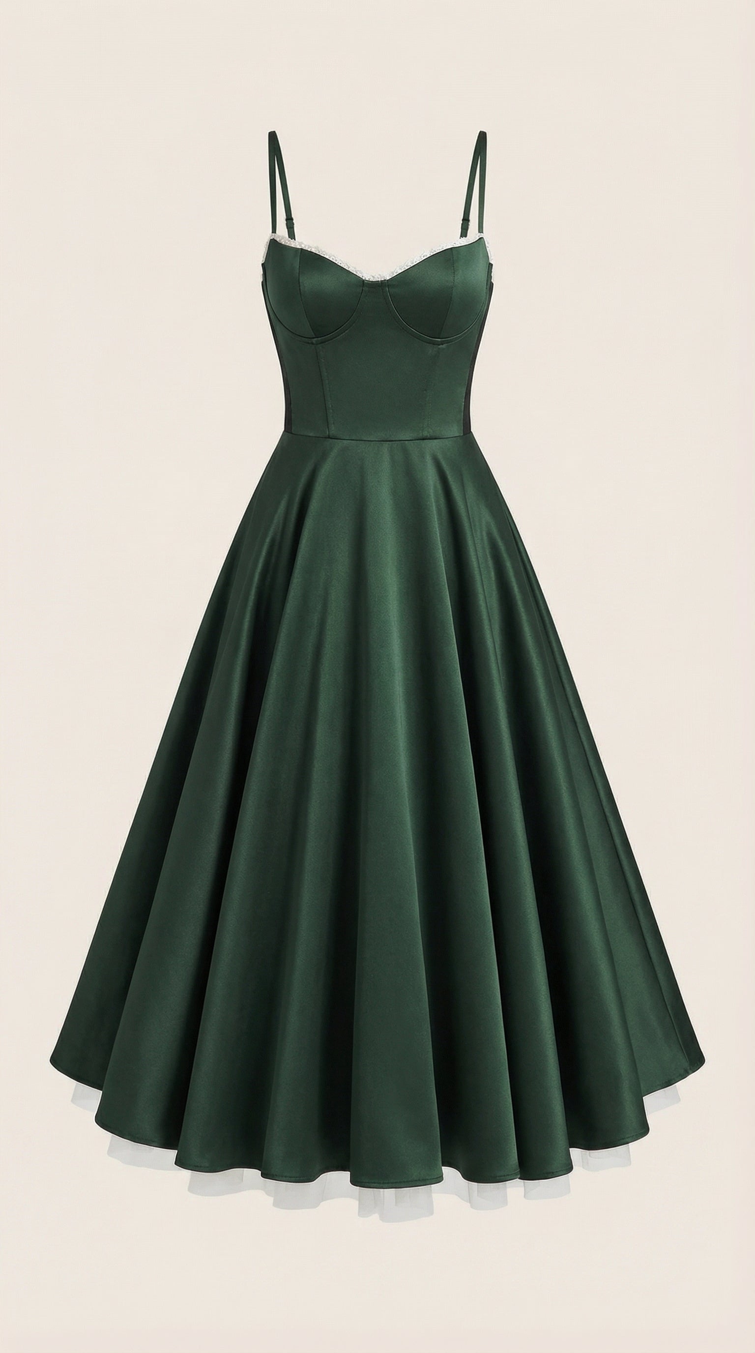 Isolde Tul Midi Dress