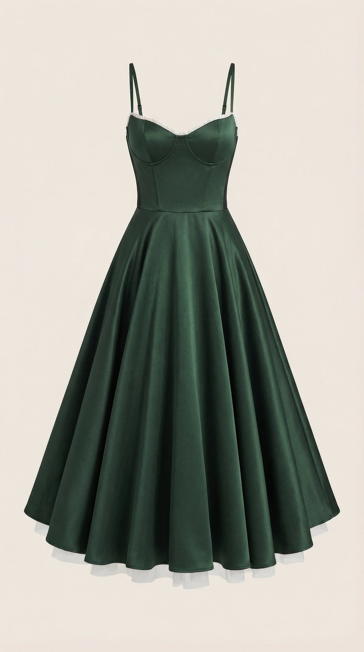 Isolde Tul Midi Dress
