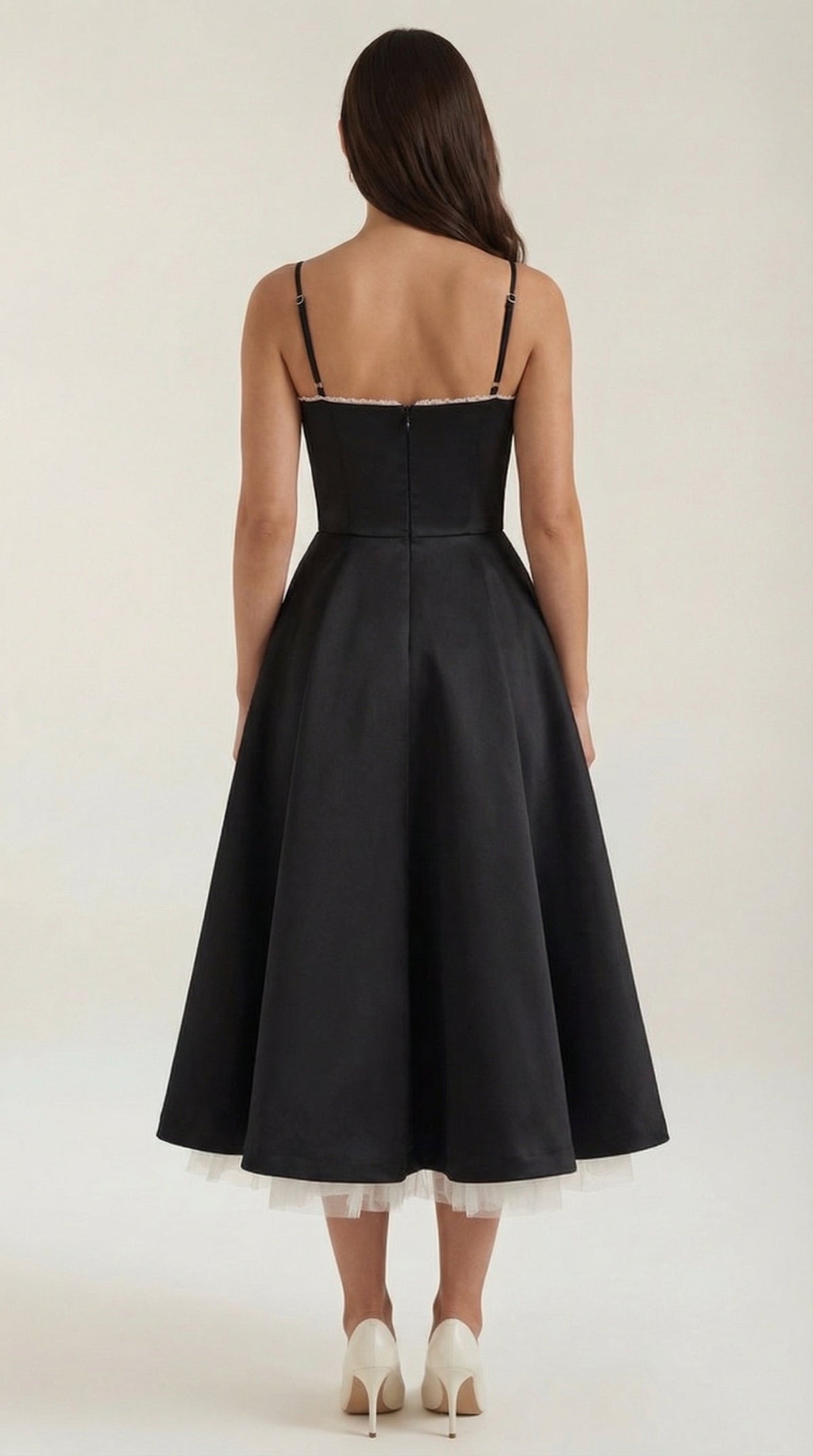 Isolde Tul Midi Dress