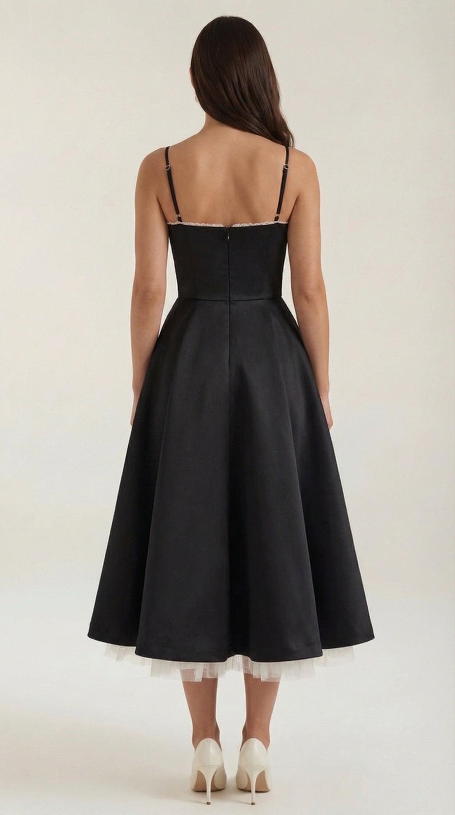 Isolde Tul Midi Dress