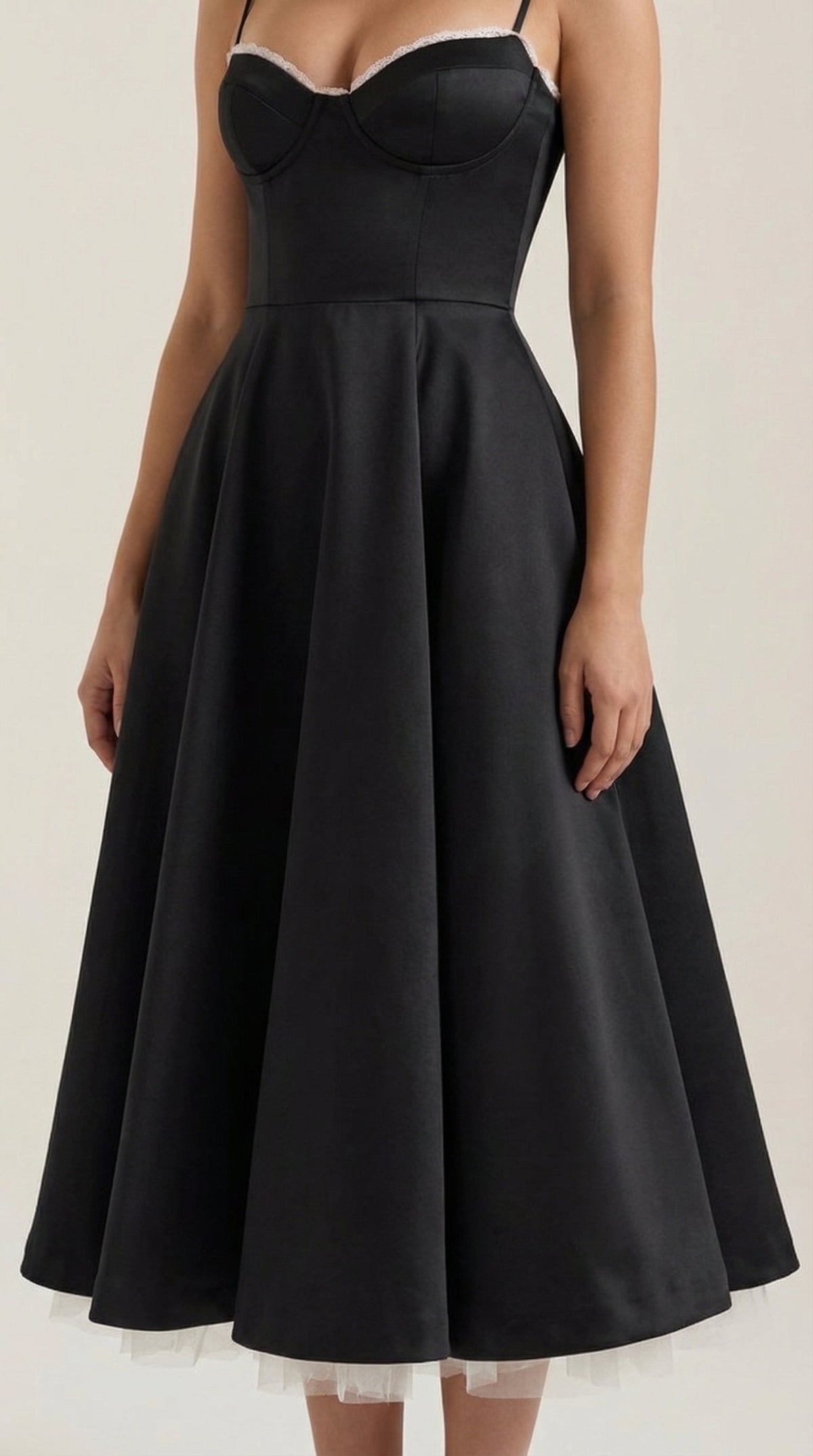 Isolde Tul Midi Dress