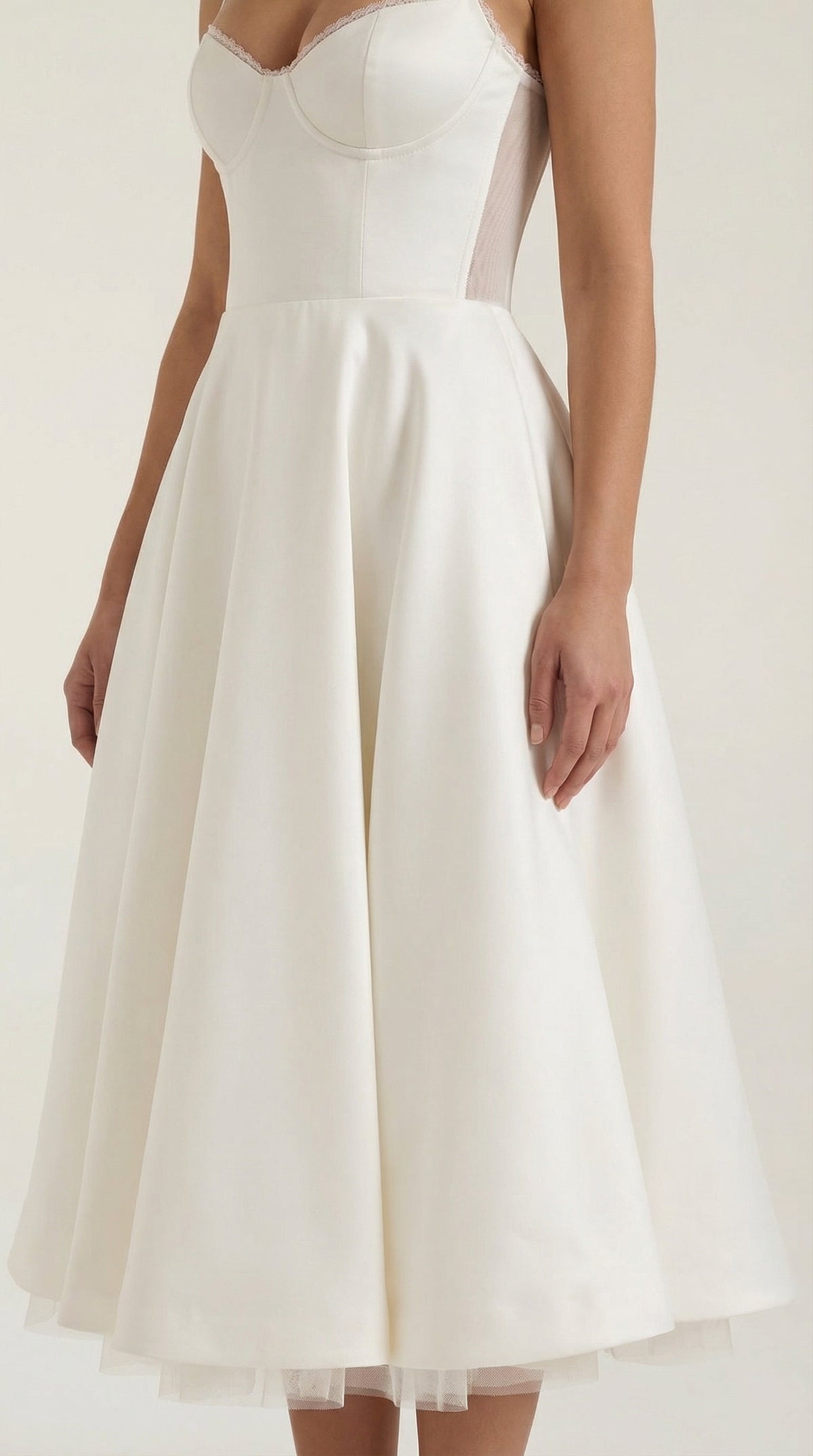Isolde Tul Midi Dress