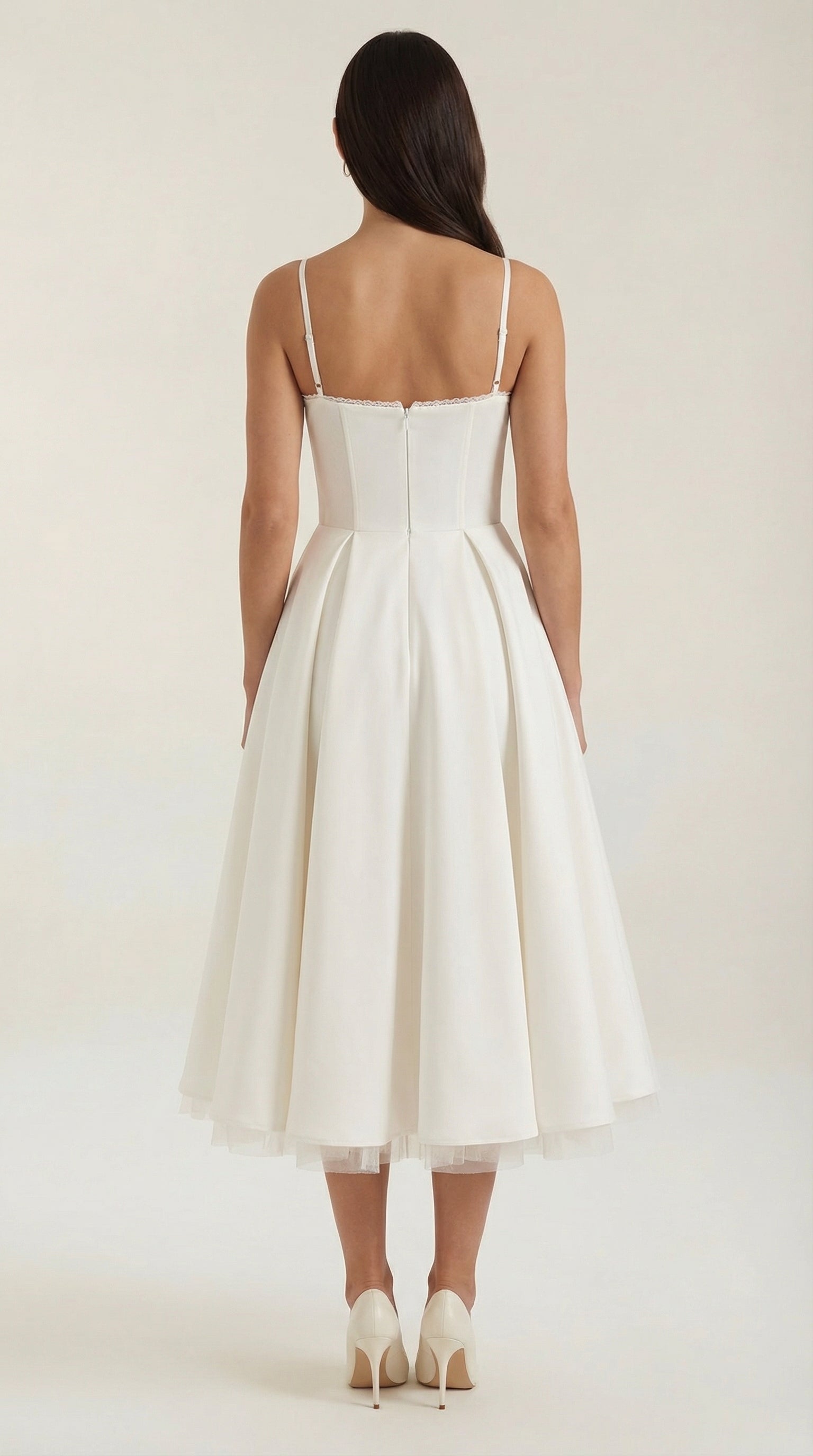 Isolde Tul Midi Dress