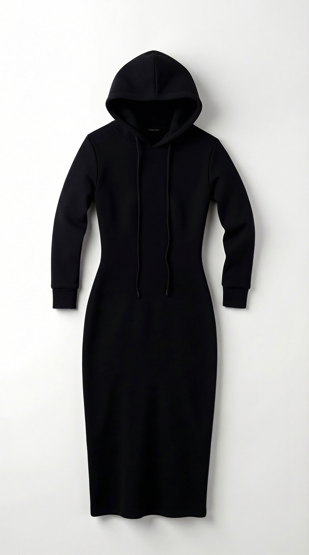 Vestido Maxi Bodycon Marilyn con Capucha Elegante