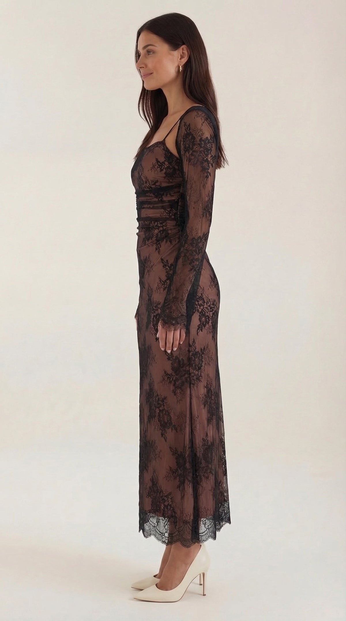 Nerissa Lace Maxi Dress