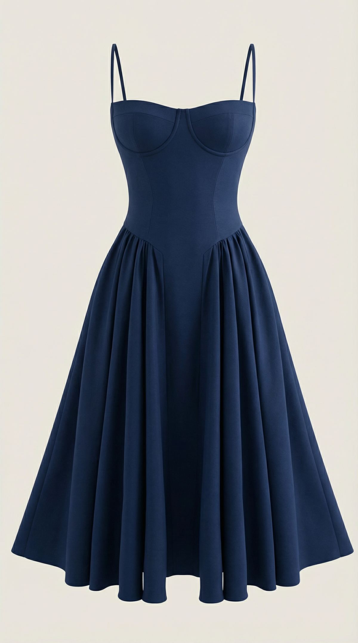 Odette | Vestido midi Corsé