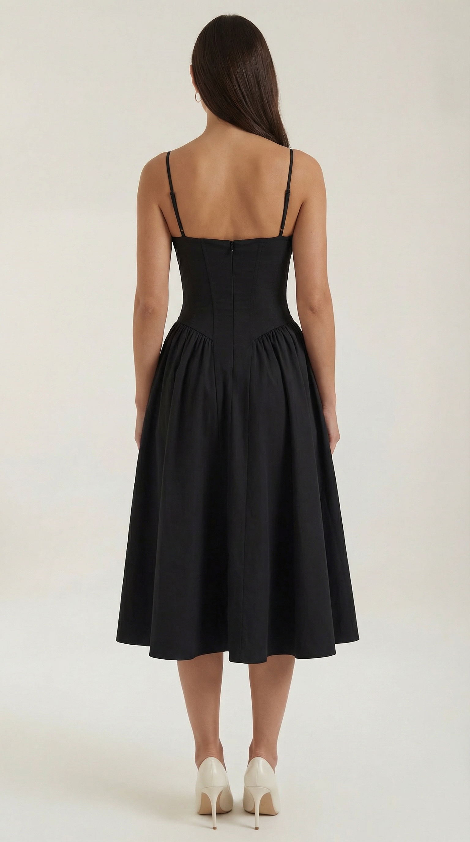 Odette | Vestido midi Corsé