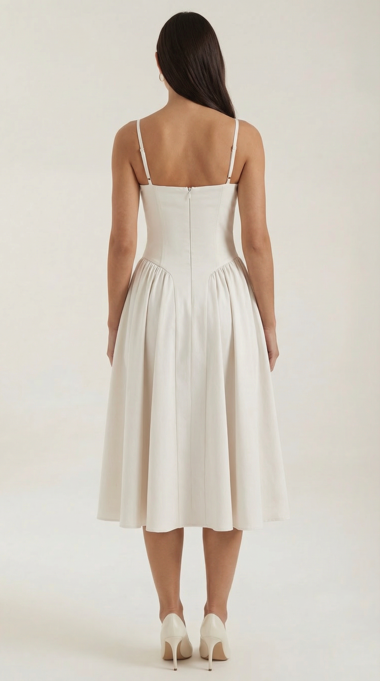 Odette | Vestido midi Corsé