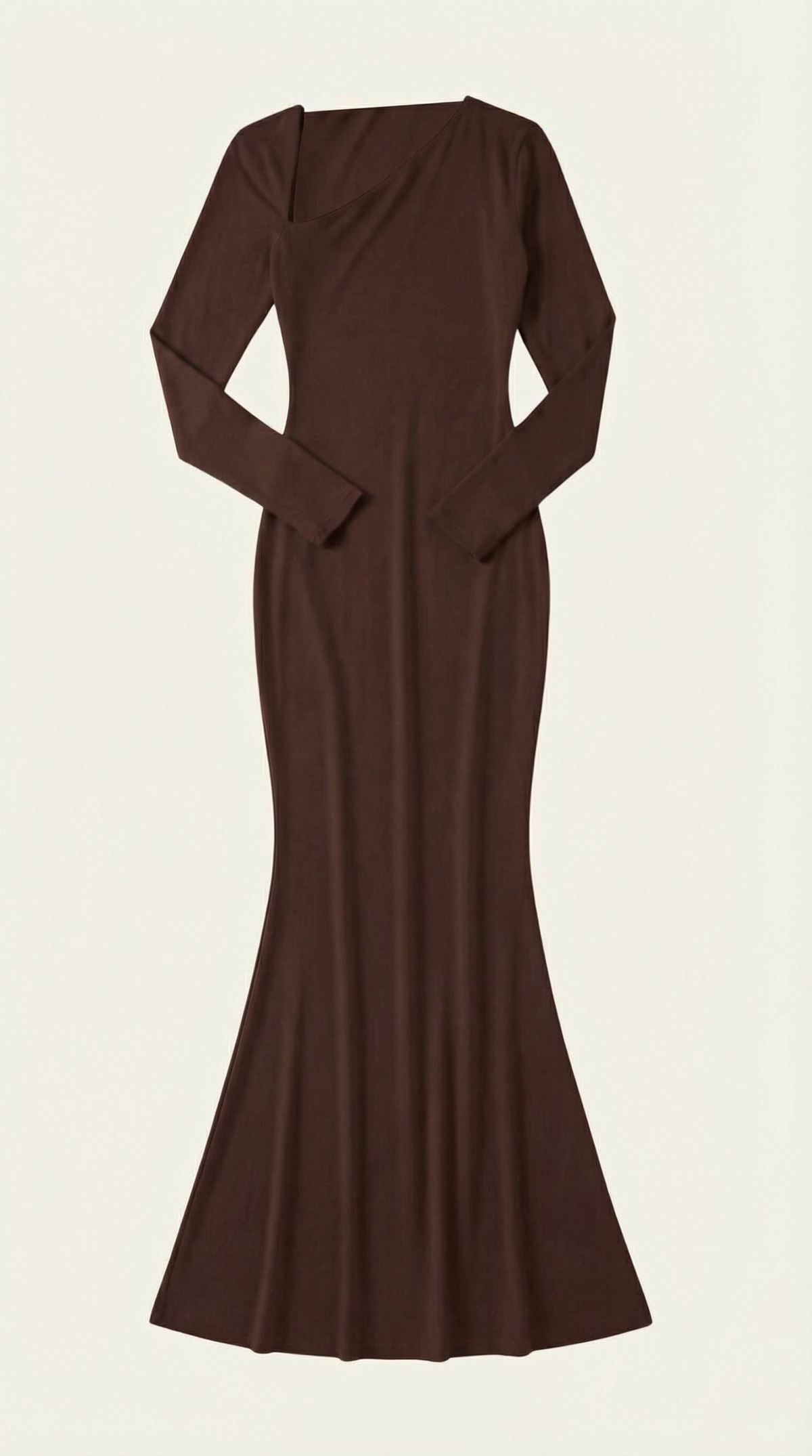 Roberta Langarm Bodycon Maxikleid