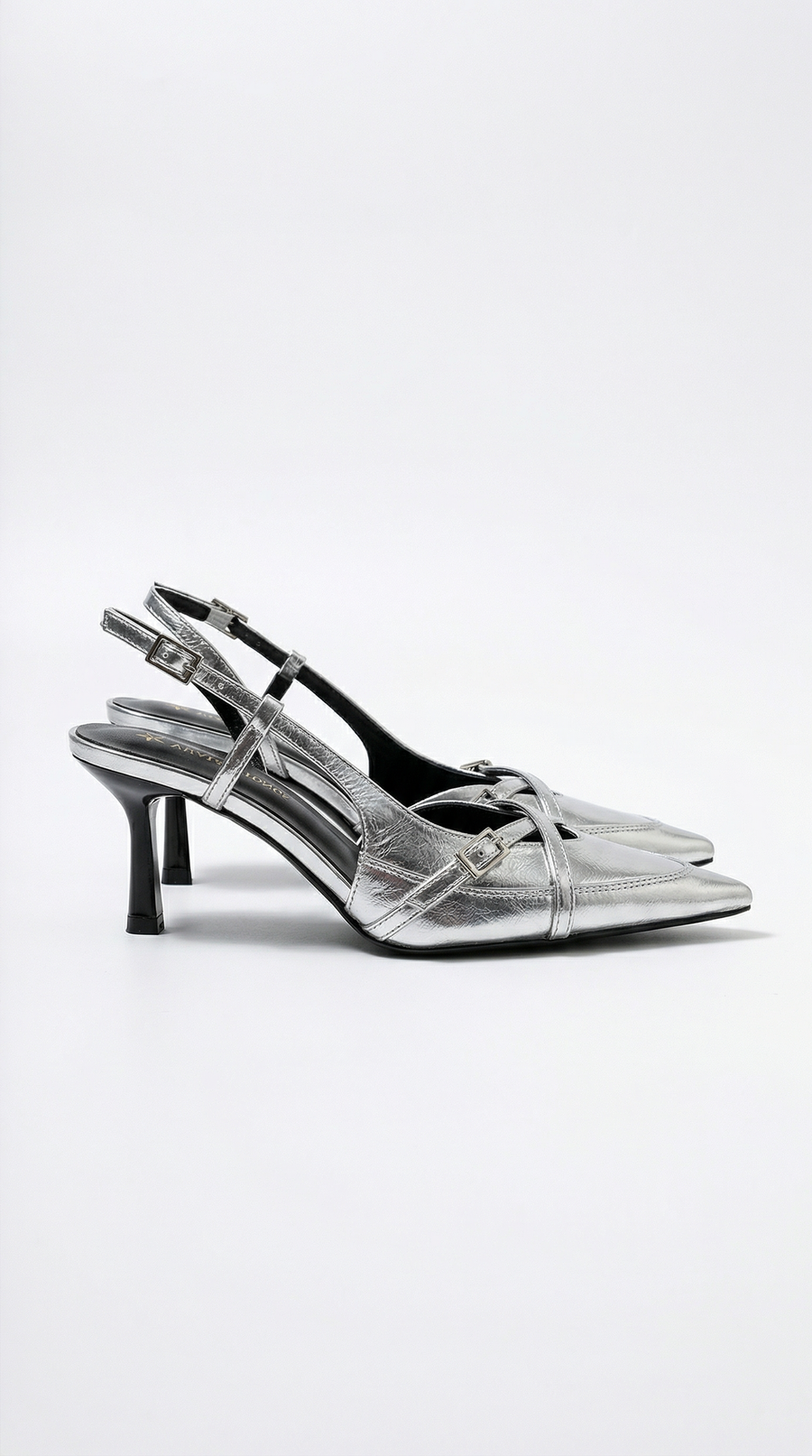 Zapatos de tacón Samantha con tira trasera y hebilla