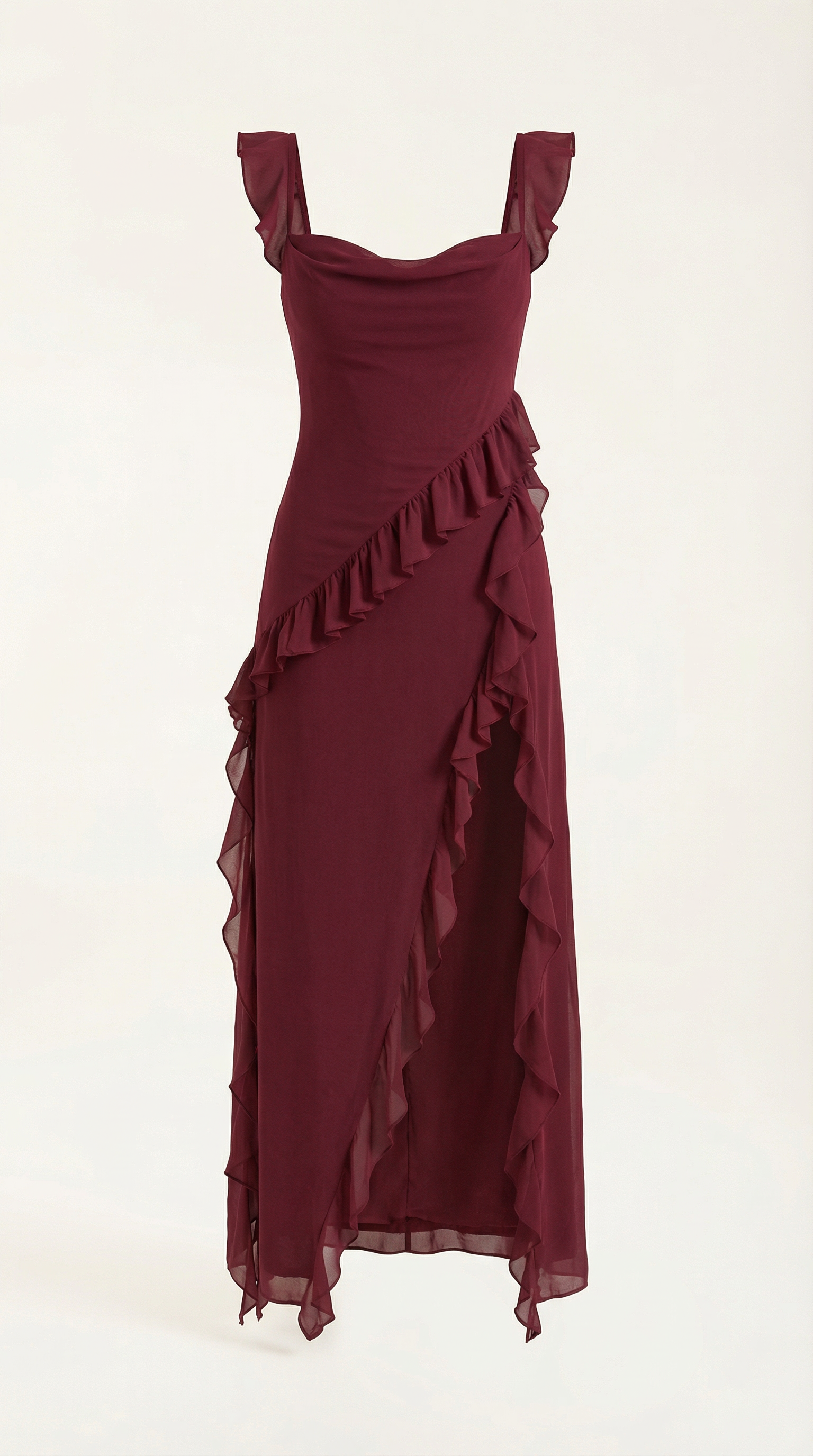 Maxi Vestido con Volantes Susan