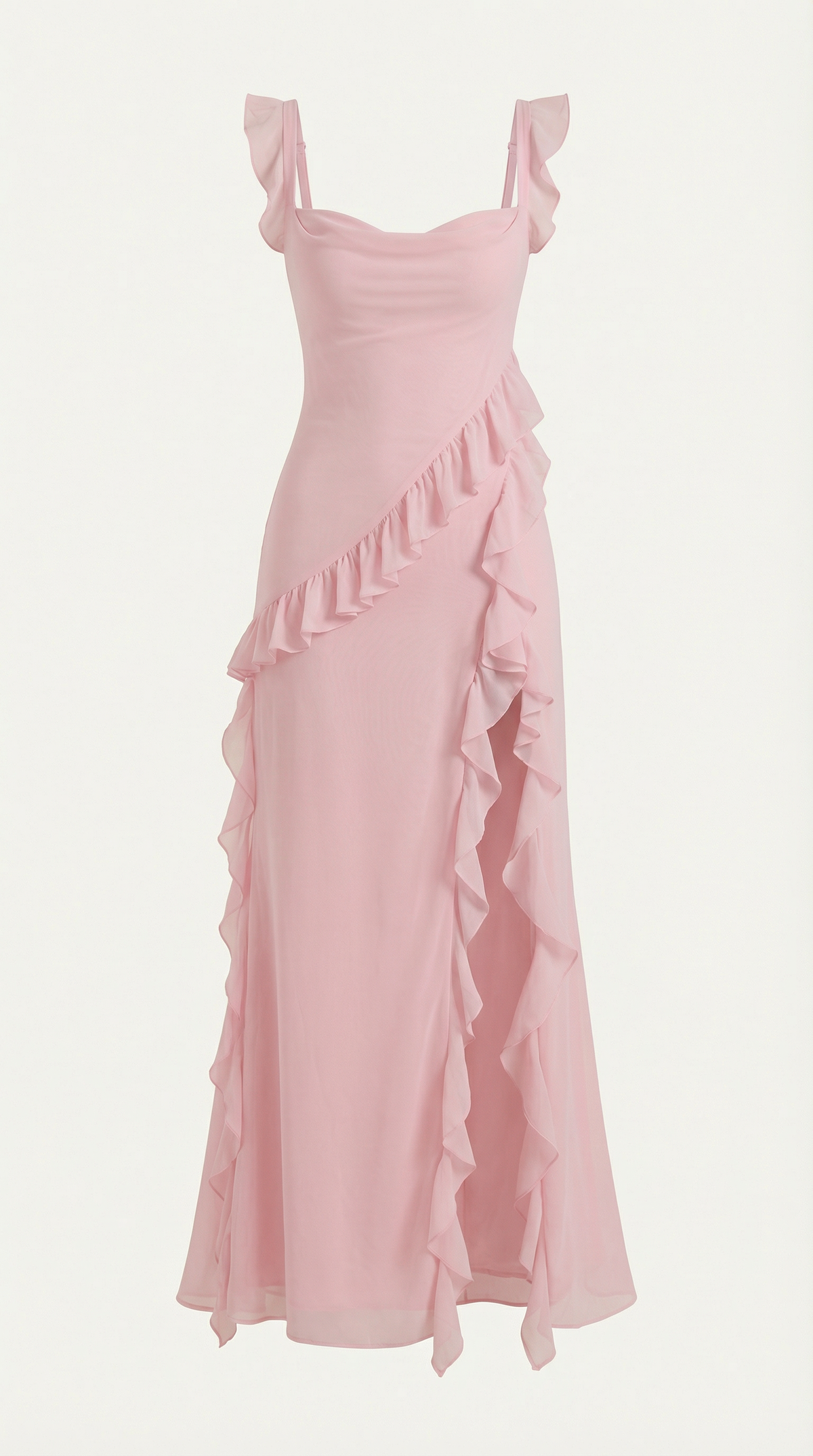 Maxi Vestido con Volantes Susan