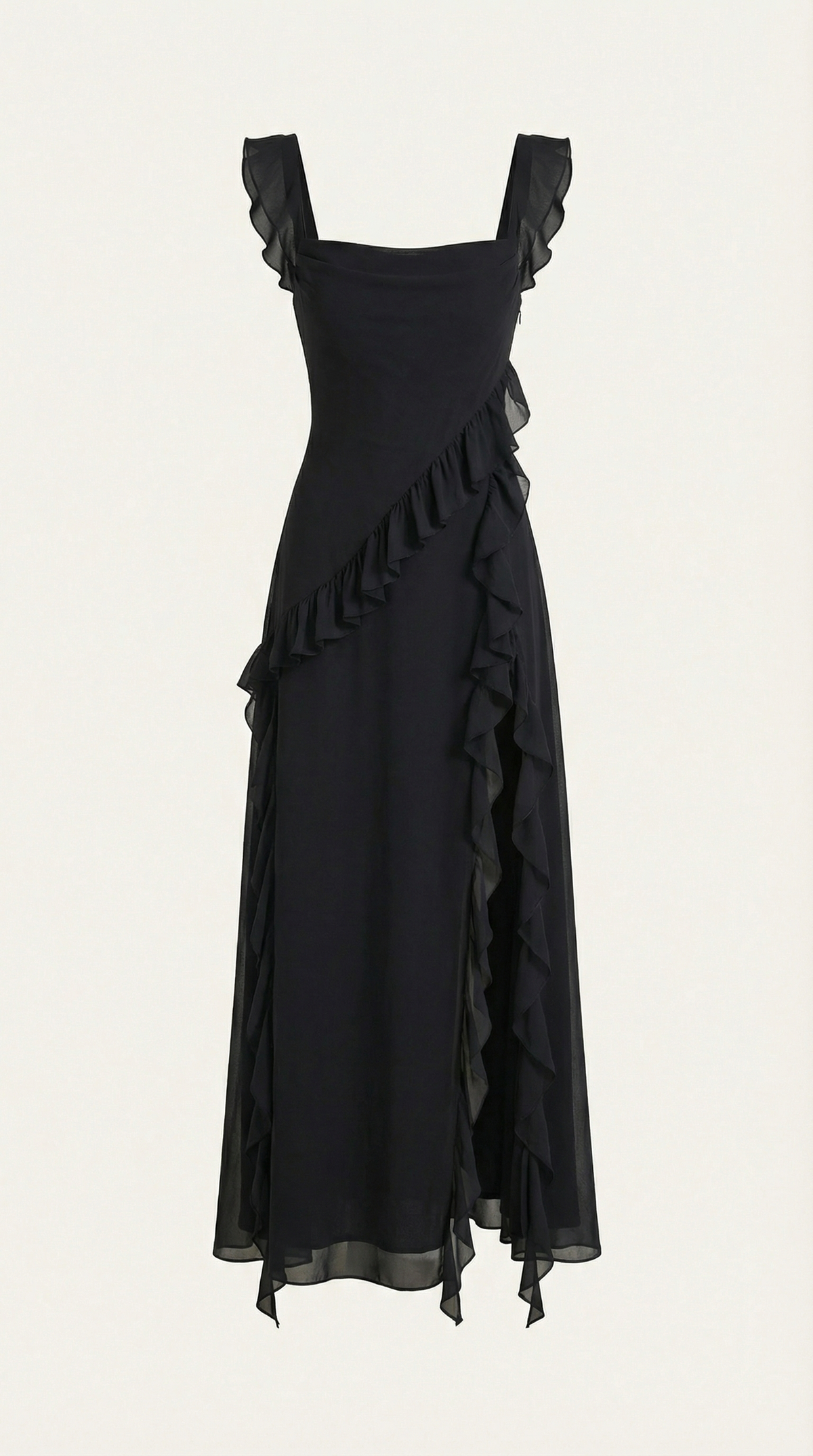 Maxi Vestido con Volantes Susan