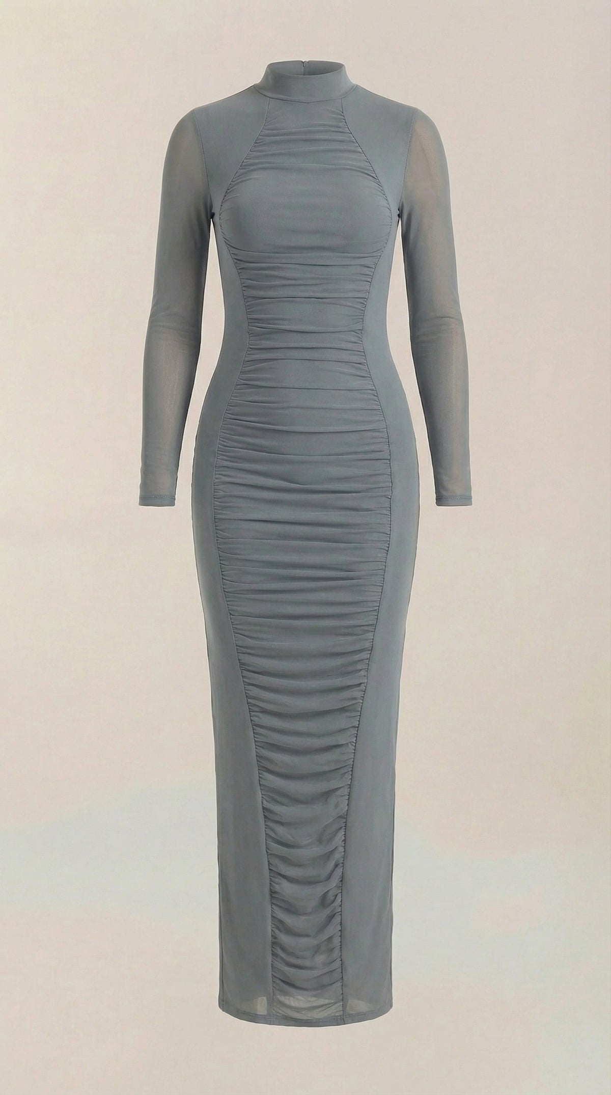 Vestido Maxi Susanna con Detalles Fruncidos