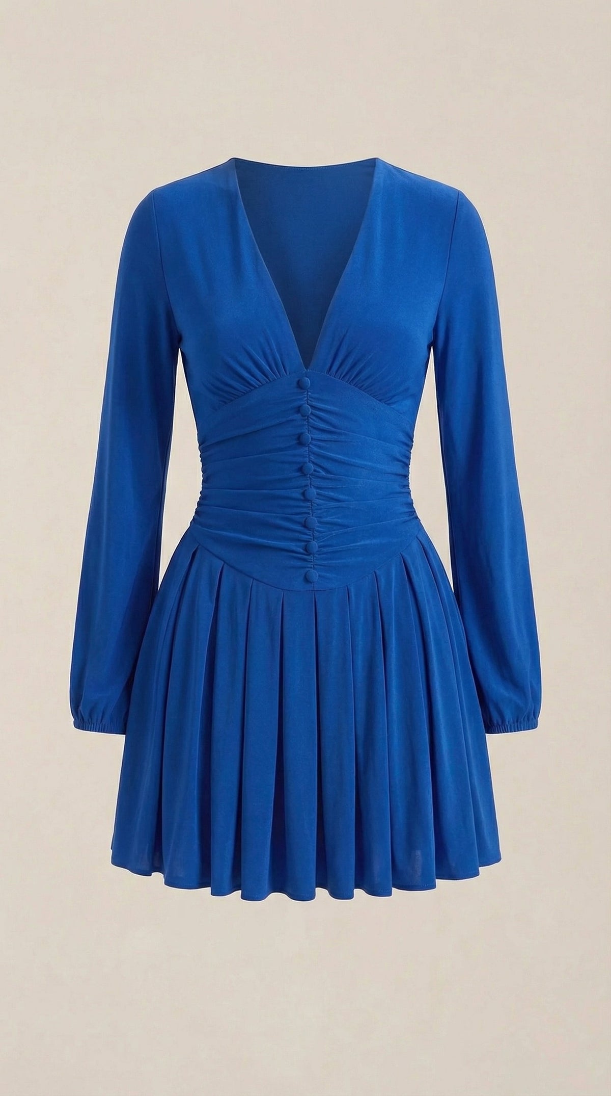 Mini Vestido Tricia con Escote en V