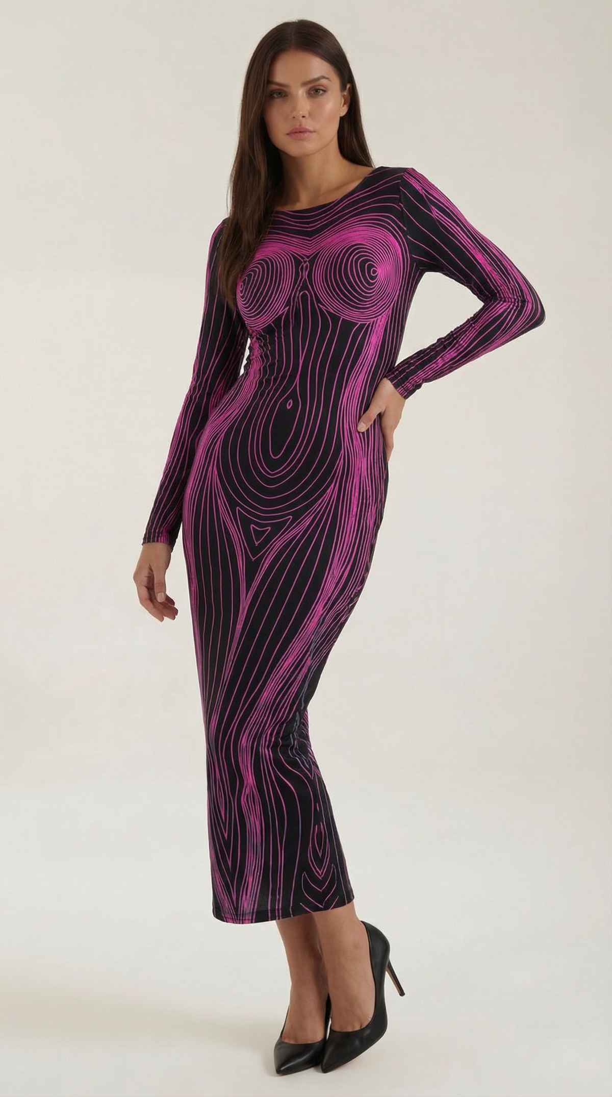 Vestido Maxi Ajustado