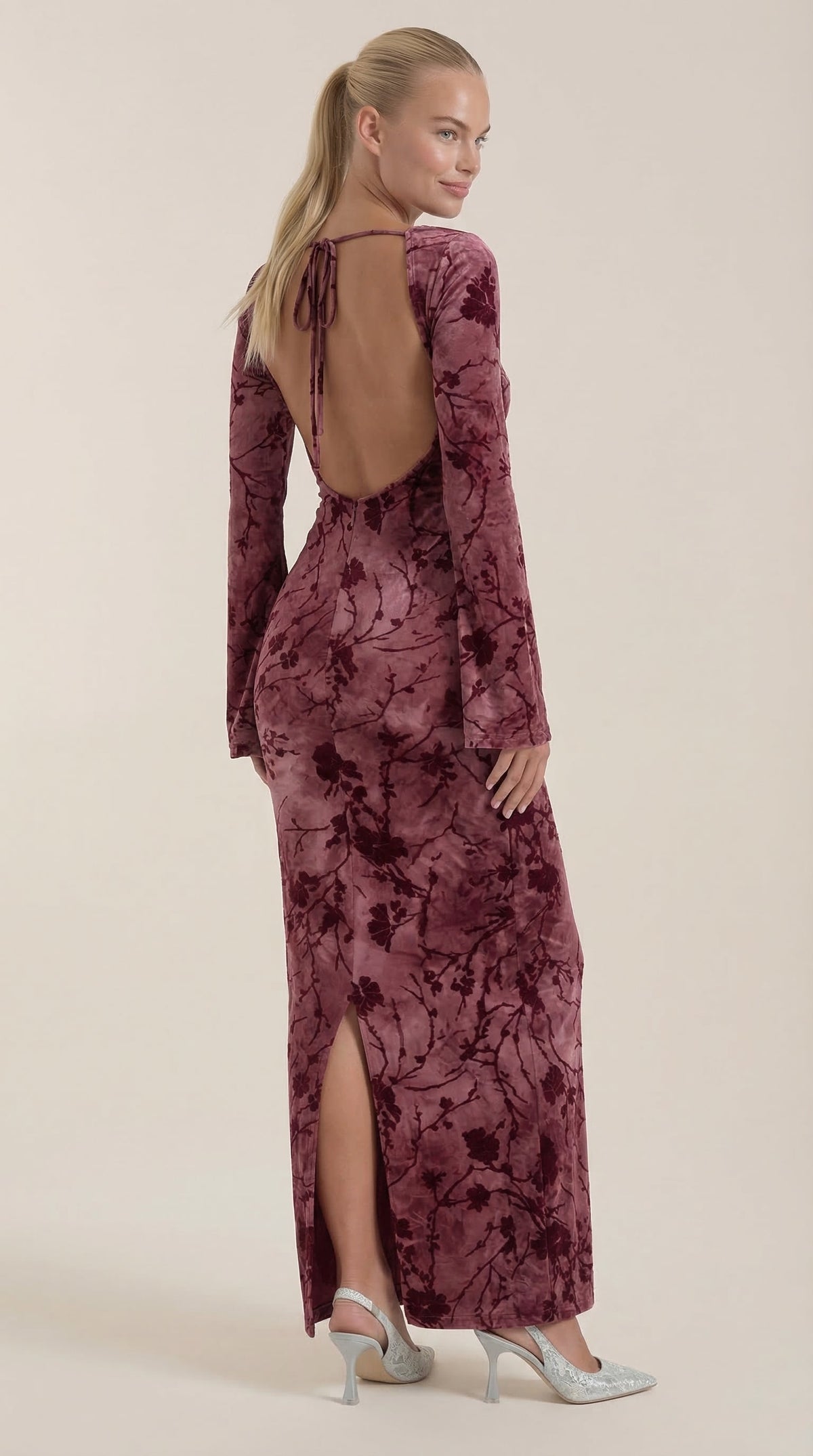 Maxi Vestido de Manga Larga Colleen