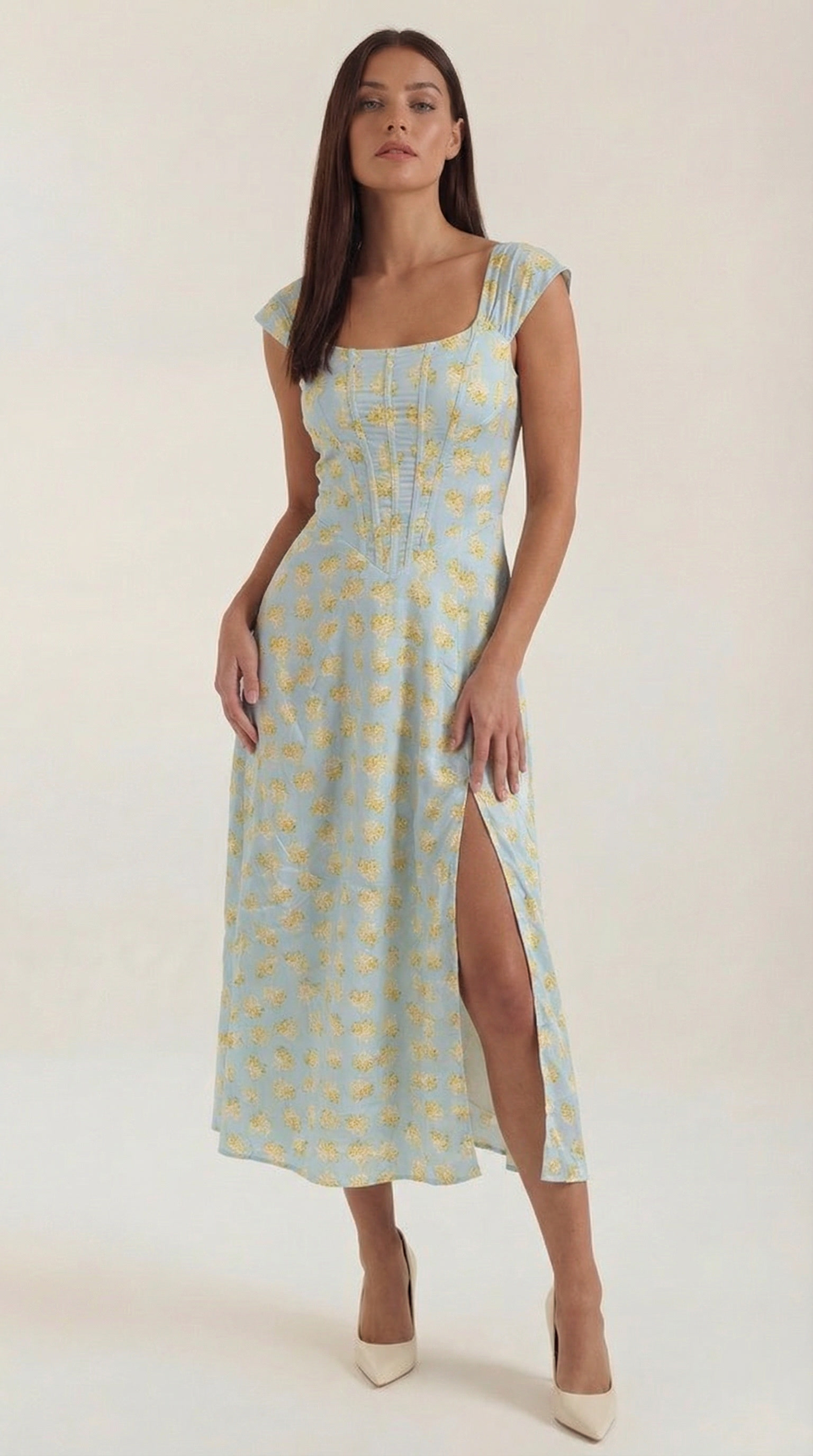 Dahlia Verano Midi Dress