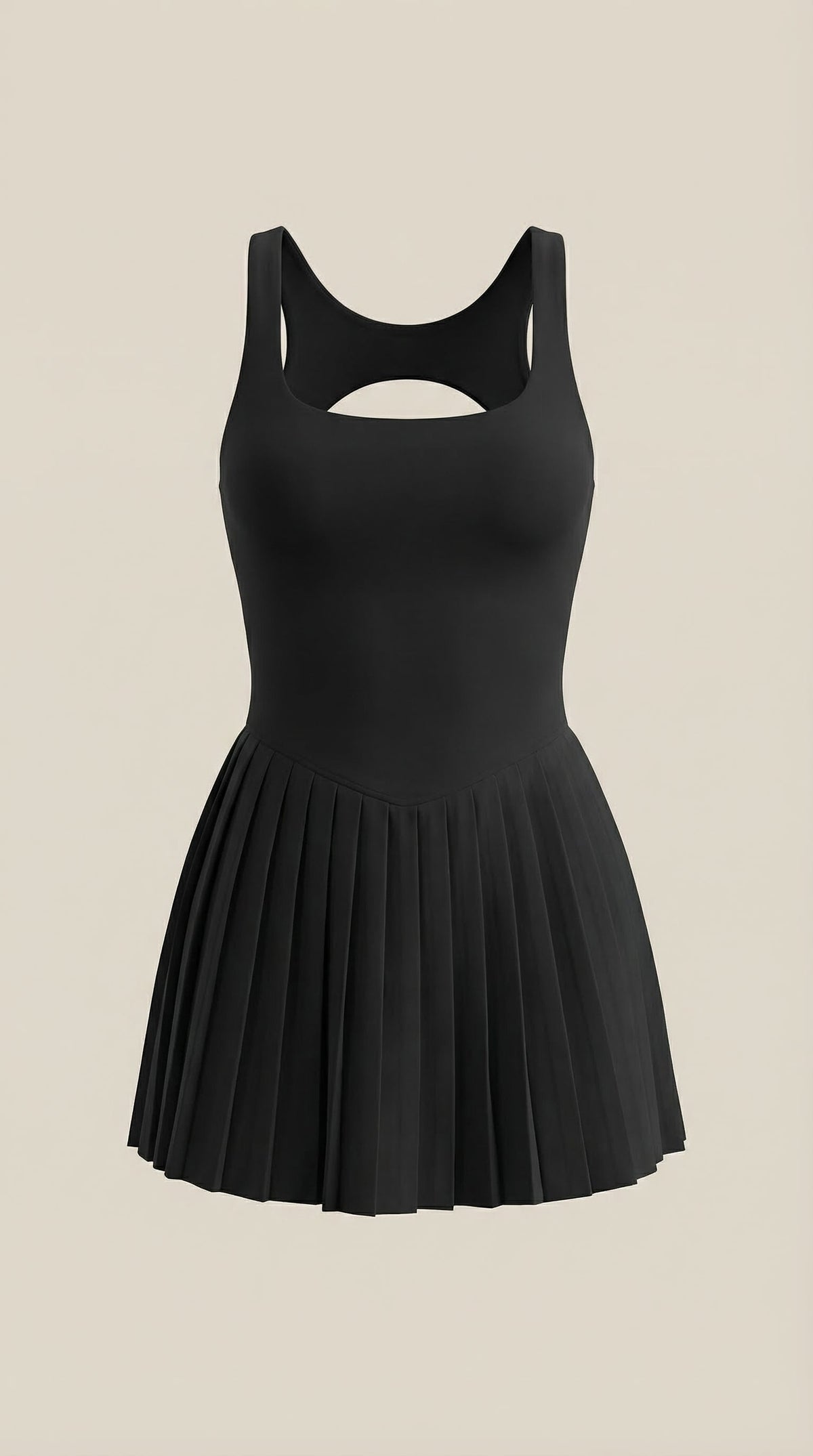 Vestido Corto Plisado Deirdre