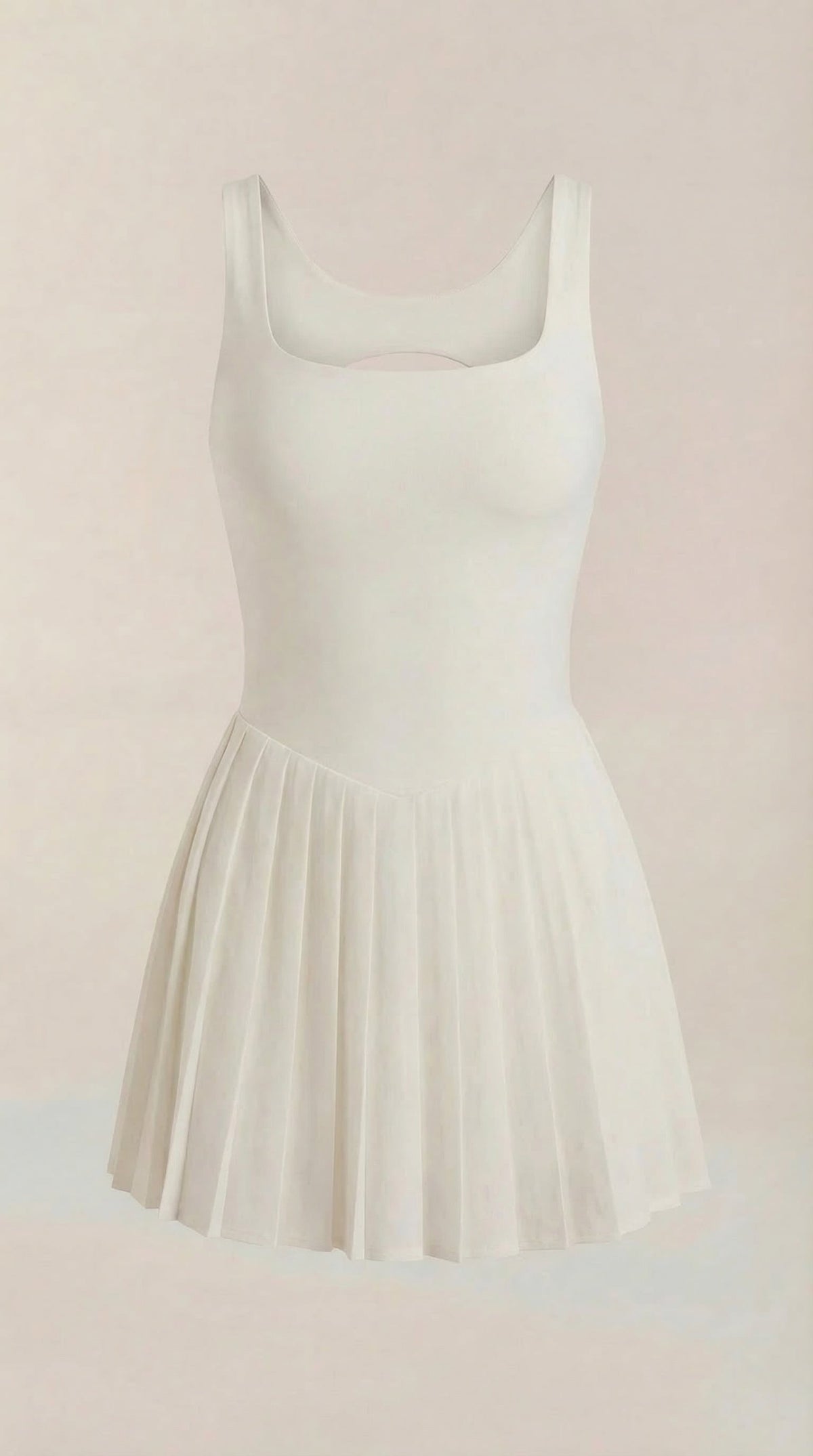 Vestido Corto Plisado Deirdre