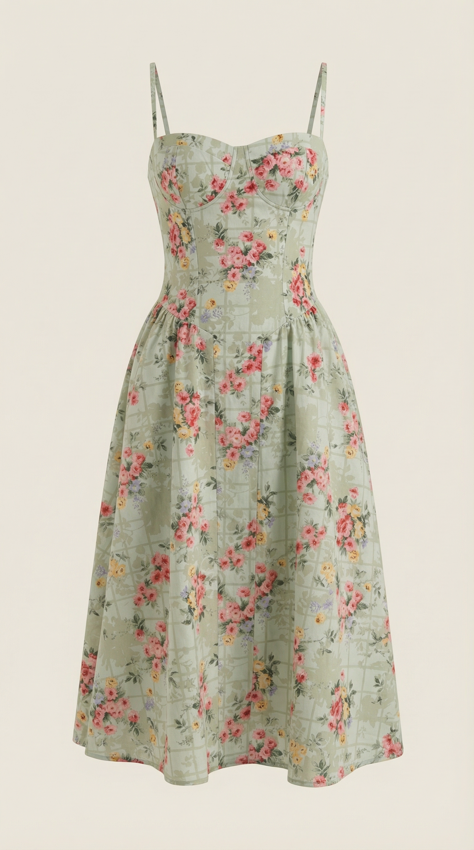 Odette | Vestido midi Corsé