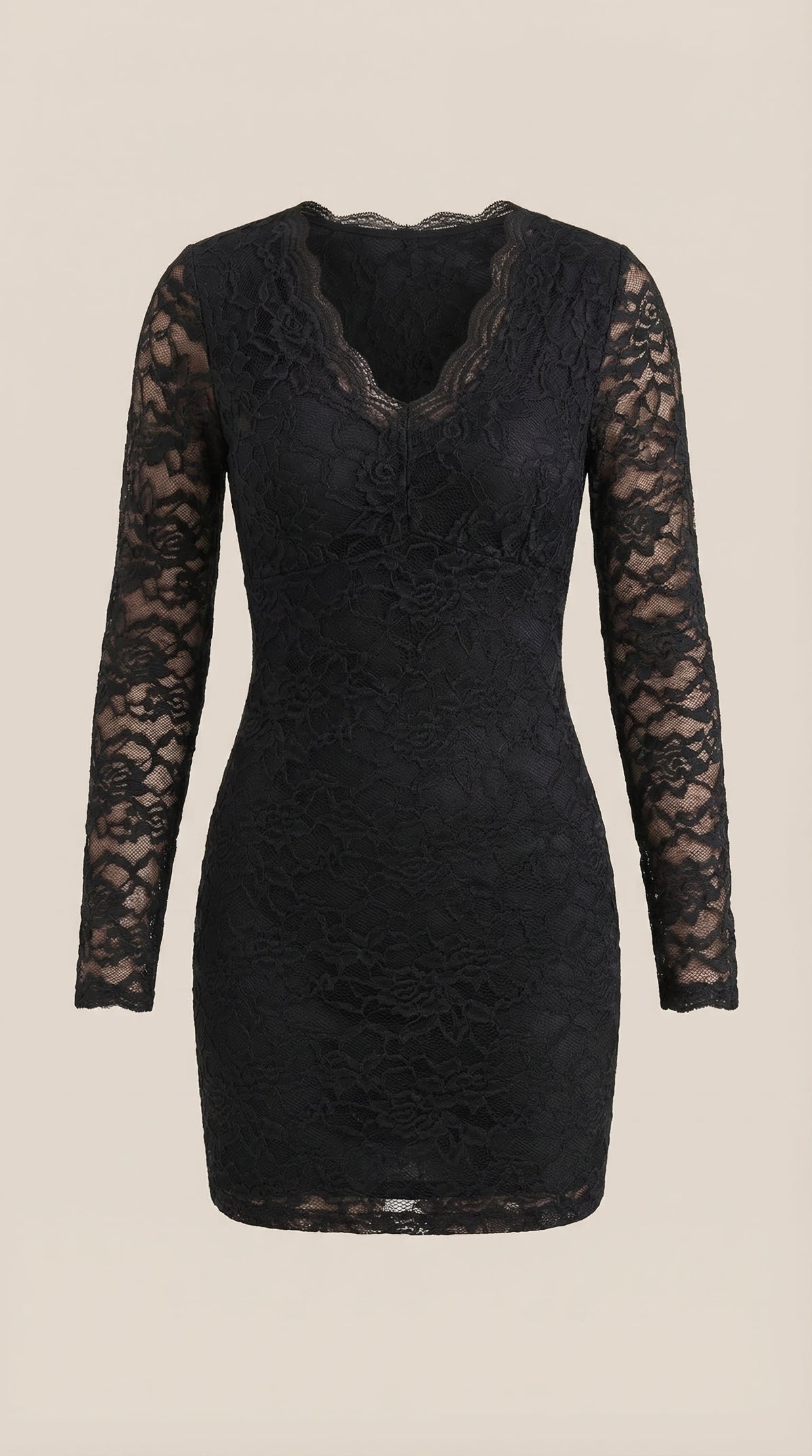 Vestido Corto Bodycon de Encaje Sadie